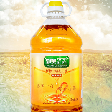色拉油不干胶标签