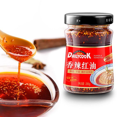 辣椒油不干胶标签
